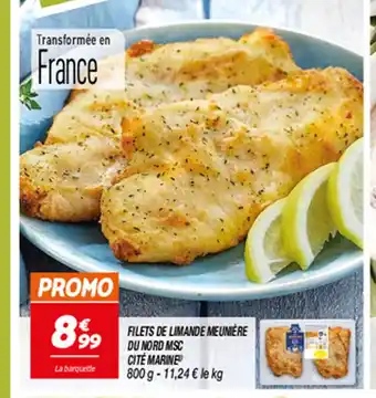 Netto FILETS DE LIMANDE MEUMIÈRE DU NORD MSC offre