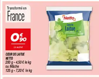 Netto CŒUR DE LAITUE NETTO offre