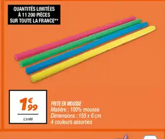 Netto FRITE EN MOUSSE offre