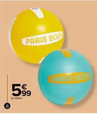 Carrefour Ballon Beach Volley de Paris 2024 offre