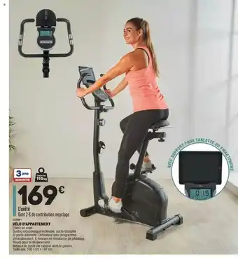 ALDI Vélo D'appartement Crane® offre