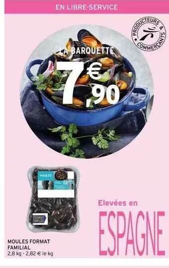 Intermarché Moules Format Familial offre