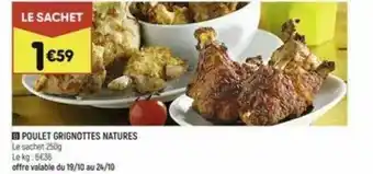 Poulet Grignottes Natures