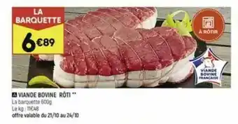 Viande Bovine Rôti