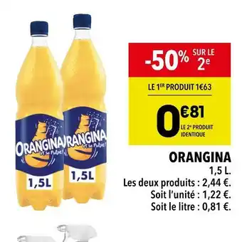 Supeco ORANGINA offre