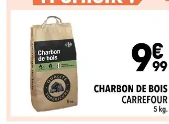 Supeco CARREFOUR CHARBON DE BOIS offre