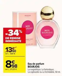 Carrefour Bourjois - eau de parfum offre