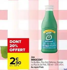 Carrefour Innocent - jus offre