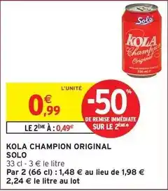 Carrefour Tails - cocktail offre