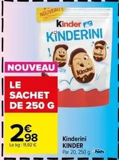 Carrefour Market Kinder - ini offre