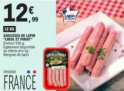 Carrefour Bigard - carpaccio huile d'olive et basilic offre