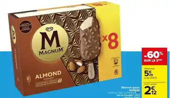 Carrefour Magnum - bâtonnets glacés offre