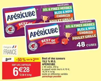 Migros Apéricube - best of des saveurs 19,5 % m.g offre