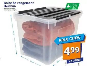 Action Boîte be rangement heidrun offre