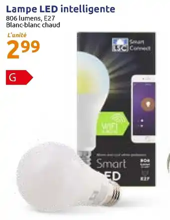 Action Lampe LED intelligente offre