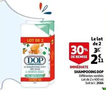 Auchan Shampooing dop offre
