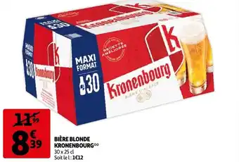 Bière blonde kronenbourg