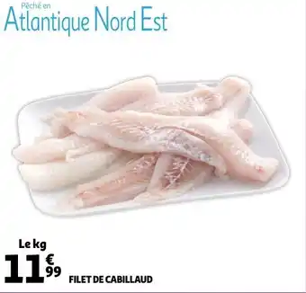 Auchan Filet de cabillaud offre