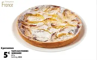 Tarte aux pommes normande