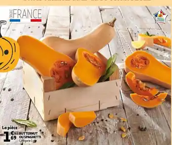 Auchan Butternut ou Spaghetti offre