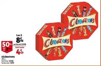 Auchan Célébrations offre