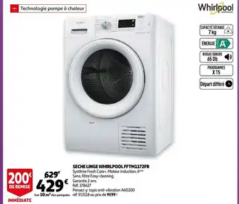 Seche Linge Whirlpool FTM1172FR