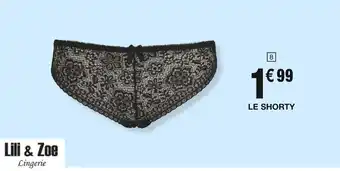 Cora x Carrefour Lili & Zoe SHORTY offre