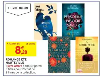 Intermarché ROMANCE ÉTÉ HAUTEVILLE offre