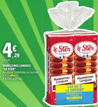 E.Leclerc MADELEINES LONGUES "LE STER" offre