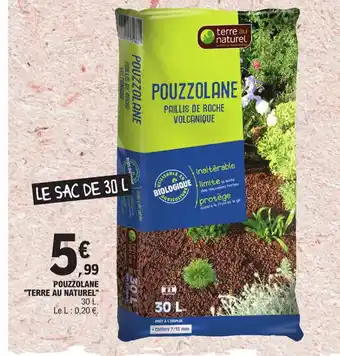 E.Leclerc POUZZOLANE "TERRE AU NATUREL" offre