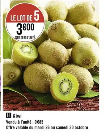 Casino Supermarchés Kiwi offre