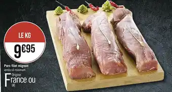 Casino Supermarchés Porc Filet Mignon offre