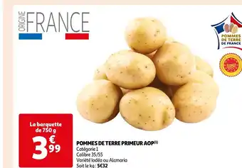 Auchan POMMES DE TERRE PRIMEUR AOP(¹) offre