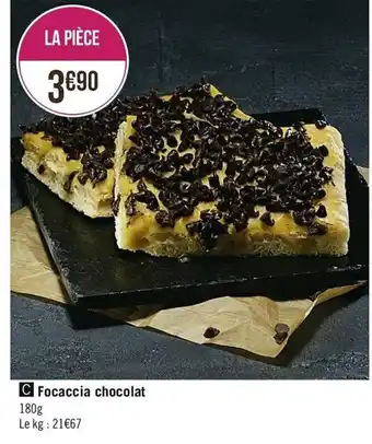 Focaccia Chocolat