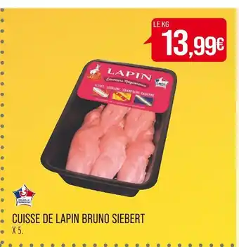 Match BRUNO SIEBERT CUISSE DE LAPIN offre
