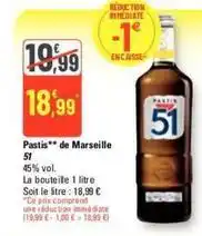 G20 51 - pastis de marseille offre