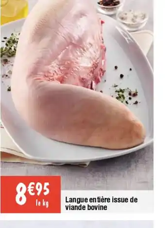 Migros Langue entière issue de viande bovine offre