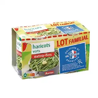 Auchan Haricots Verts Extra Fins Auchan offre