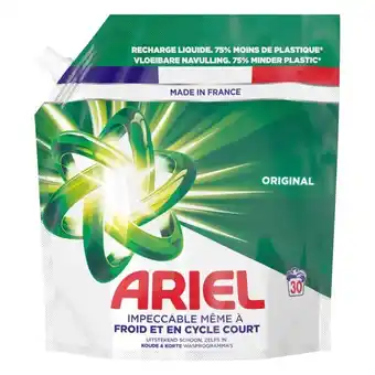 Auchan Recharge Lessive Liquide Original Ariel offre