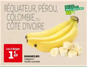Auchan Supermarché BANANES BIO offre