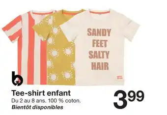 Zeeman Tee-shirt enfant offre