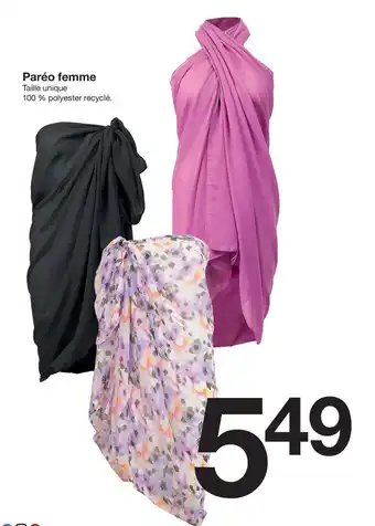 Zeeman Paréo femme offre