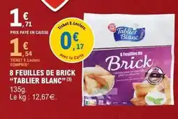 Auchan Crevettes entières cuites réfrigérées offre