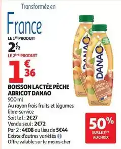 Auchan Bonne maman - riz au lait offre
