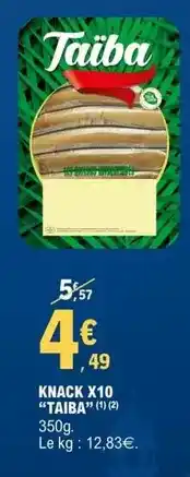 Auchan Pasquier - pains au chocolat offre