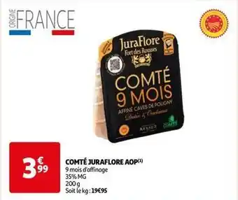 Auchan Juraflore - comté aop offre