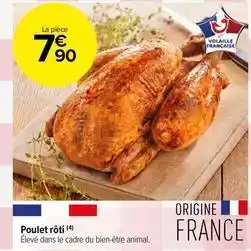 Carrefour Drive Poulet rôti offre