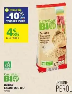 Carrefour Drive Carrefour - quinoa bio offre