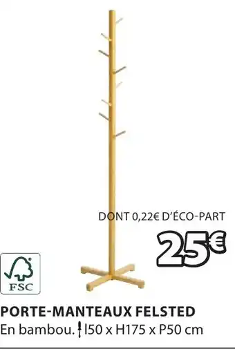JYSK PORTE-MANTEAUX FELSTED offre