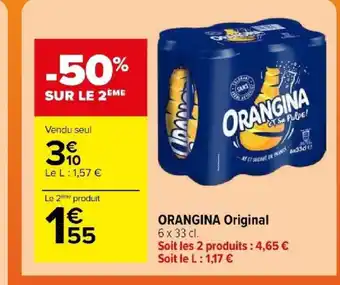 Carrefour ORANGINA offre